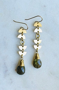 Half Moon Drop Earrings