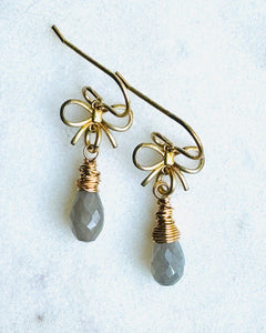 Bow & Stone Earrings